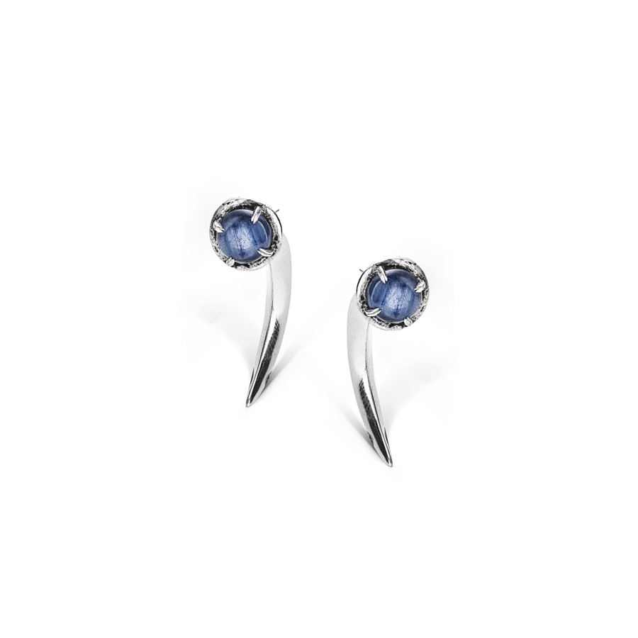 Labradorite hook earrings UNCINI | OR LABR.ARG